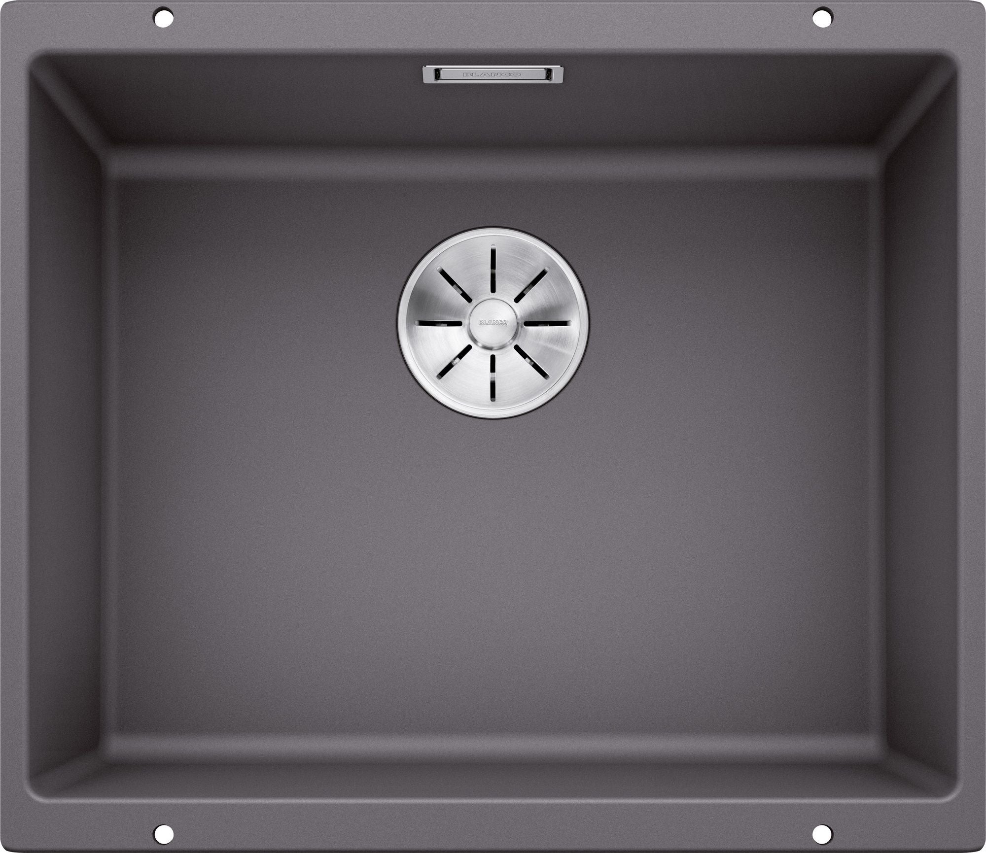 Chiuveta de bucatarie Subline 523433, silgranit gri piatra, 530 x 460 mm, Blanco